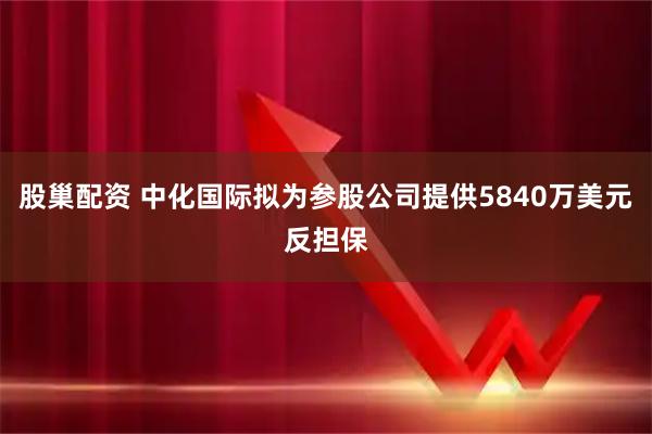 股巢配资 中化国际拟为参股公司提供5840万美元反担保